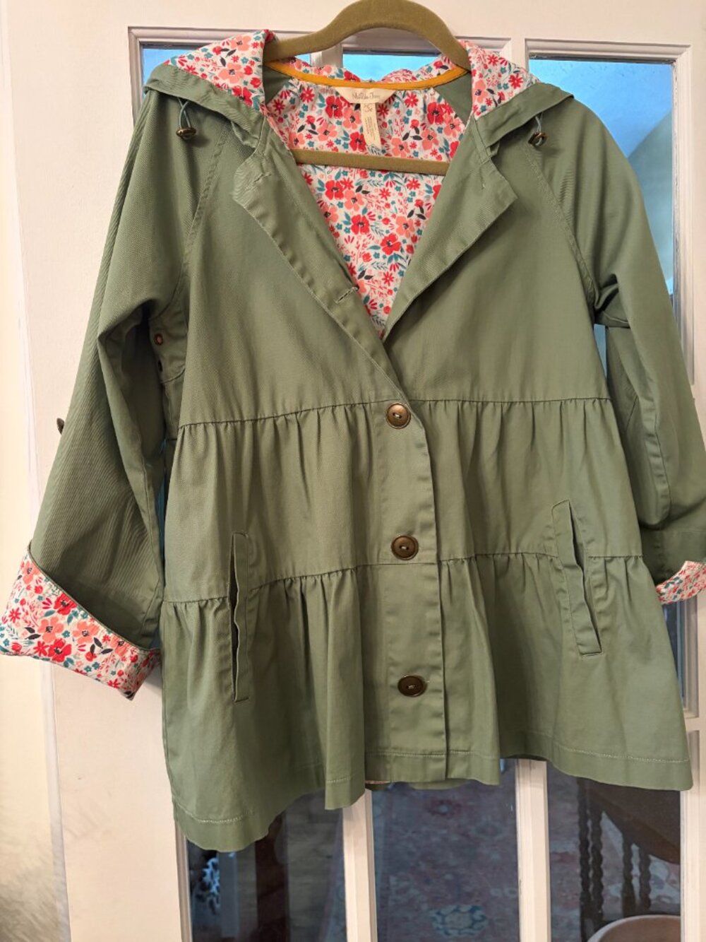 Matilda Jane "Wilderness" Rain Jacket (Sz Small) - Picture 7 of 7
